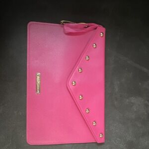 Juicy Couture Pink Studded Faux Leather Organizer for Women